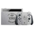 NHL Los Angeles Kings Black Text Nintendo Switch OLED (2021) Skin
